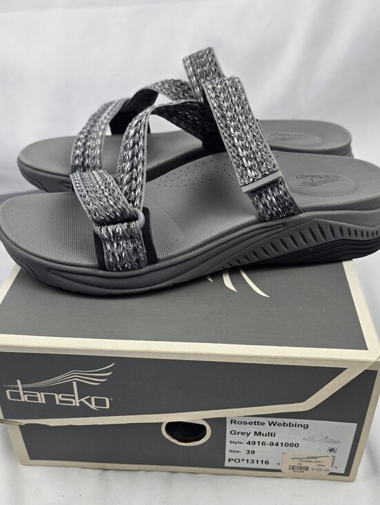 Dansko Shoes - Dansko Womens Rosette Webbing Sandal Size 39 (8.5-9)